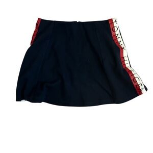 Tommy Hilfiger Skater Mini Skirt Blue and Red Athletic
